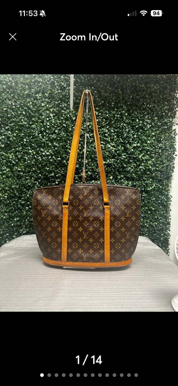 Louis Vuitton Monogram Babylon Tote Bag - Picture 9 of 11